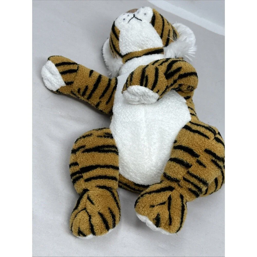 2005 Princess Soft Toys Gold Black Stripe Tiger Plush Stuffed Animal 10